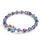 Unicorn Purple | Silver | Shimmer Bear Bracelet