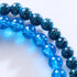 AAA Blue Agate | .925 Sterling Silver | Gemstone Bracelet