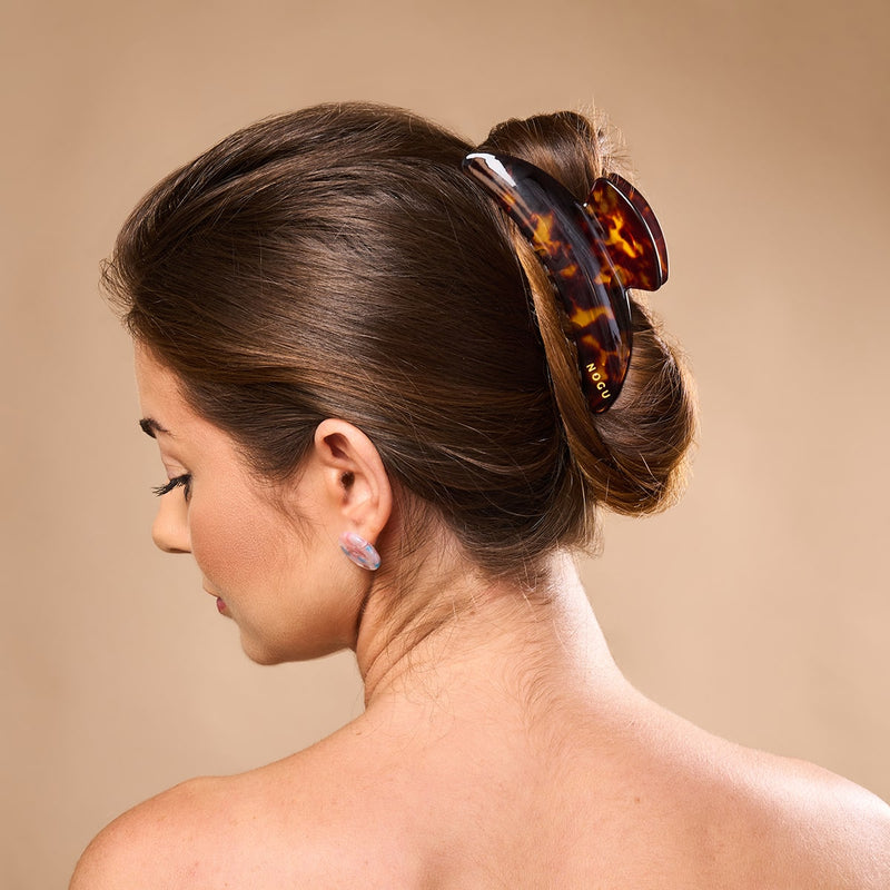 Amber Cloud | Deluxe Cellulose Acetate Hair Claw