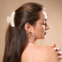 Ivory Mirage | Cellulose Acetate Hair Claw
