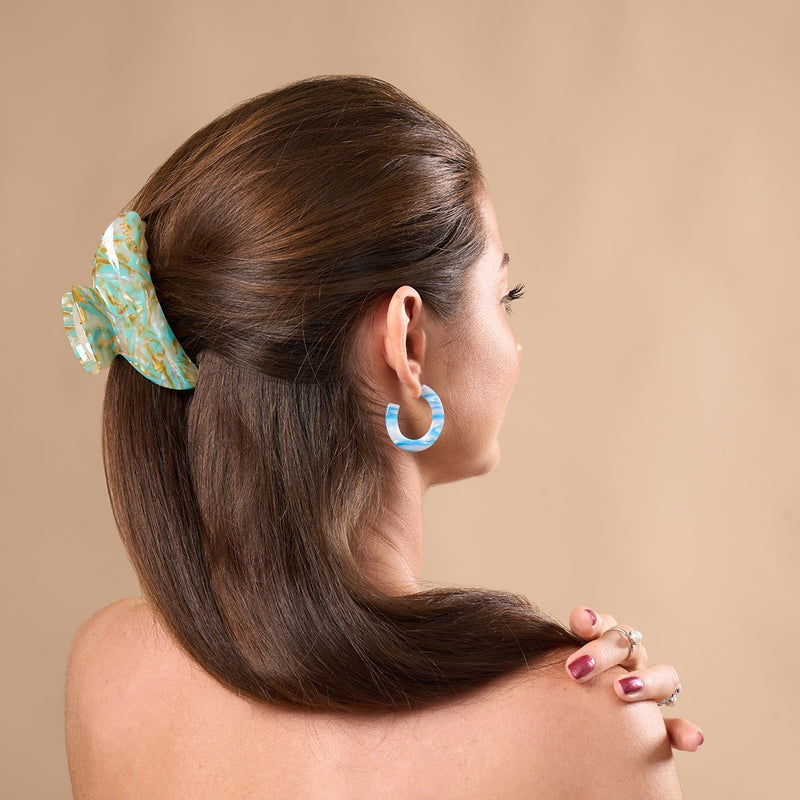 Mint Beach | Cellulose Acetate Hair Claw