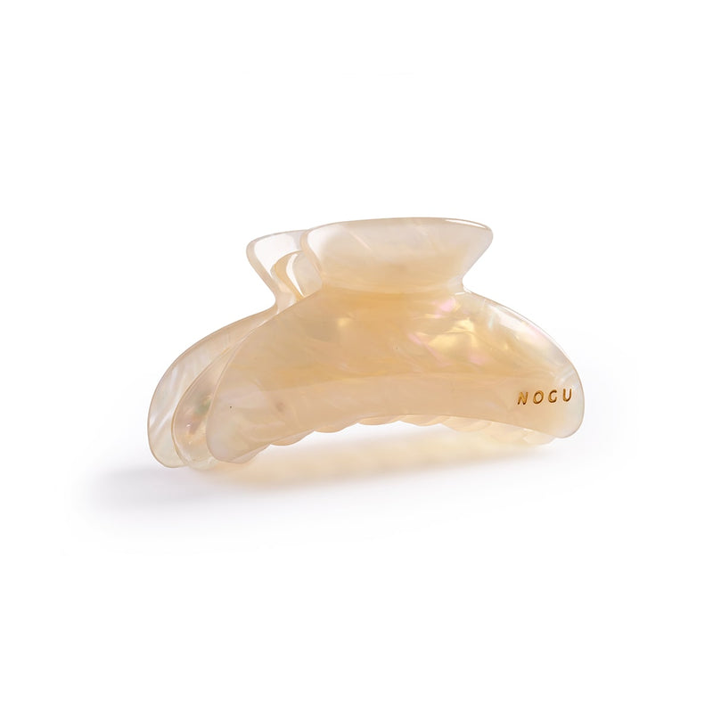 Ivory Mirage | Cellulose Acetate Hair Claw