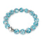 Turquoise Confetti | Deluxe Crystal Kikiballa Bracelet
