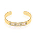 Monterey | 18k Gold | Boho Bangle