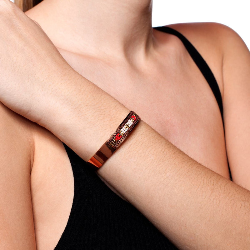 Palo Alto | 18k Rose Gold | Boho Bangle