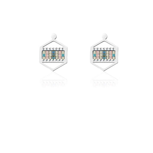 Newport Beach | Silver | Boho Earrings