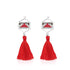 Palo Alto | Silver | Boho Fringe Earrings