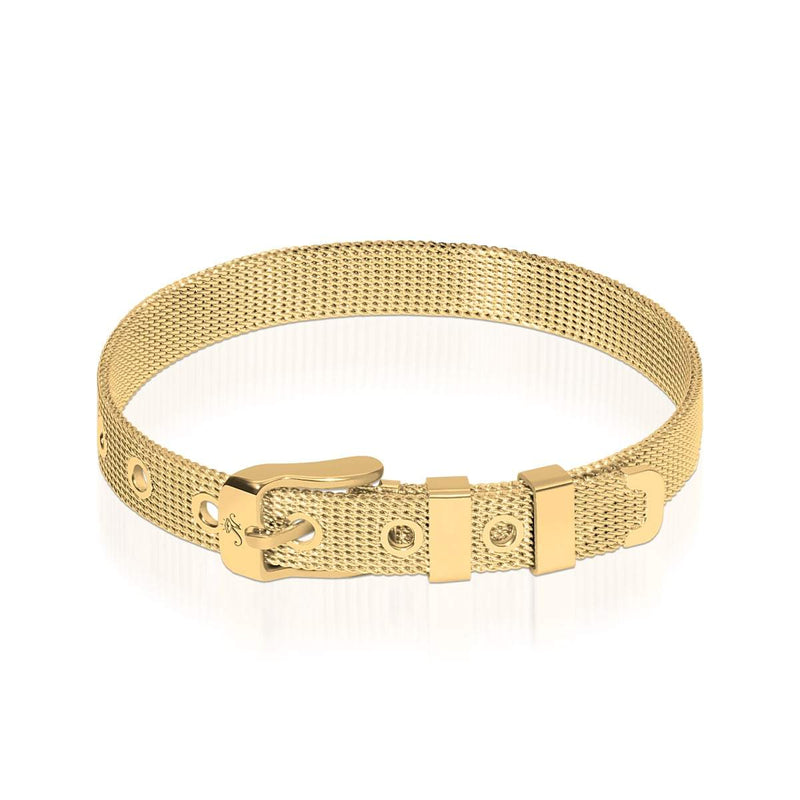 Minimalist | 18k Gold | Buckle Bracelet