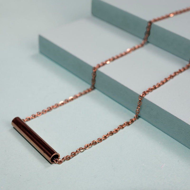 Minimalist | 18k Rose Gold | Necklace