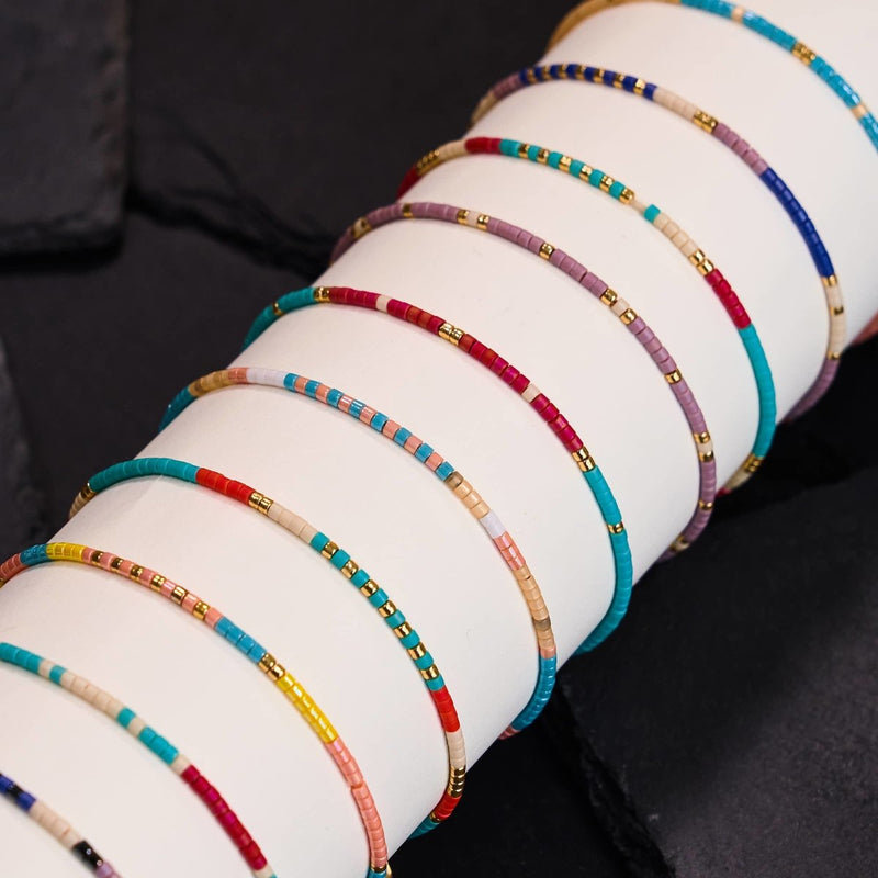 Ios | Japanese Miyuki Seed Bead | Stranded Bracelets