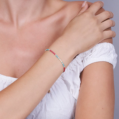 Mallorca | Japanese Miyuki Seed Bead | Stranded Bracelets