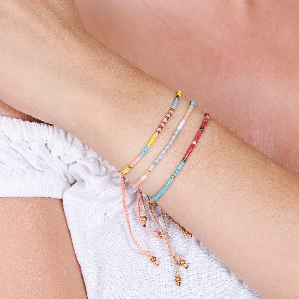 Samoa | Japanese Miyuki Seed Bead | Stranded Bracelets