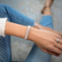 White | 18k Rose Gold | Amici Bracelet