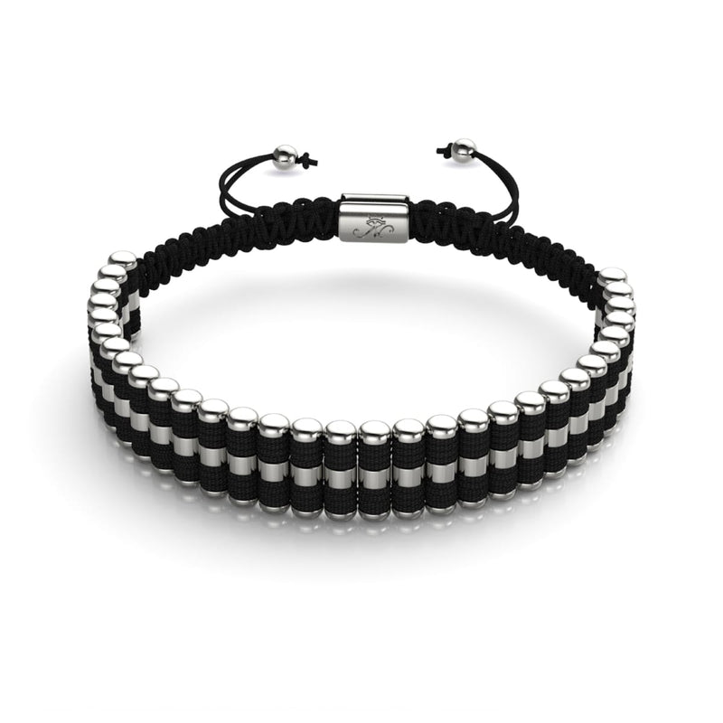 Black | Silver | Amici Bracelet