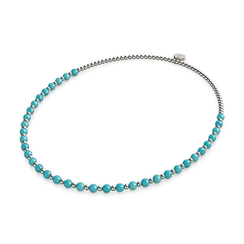 Turquoise x White Gold | Boho Gem Wrap