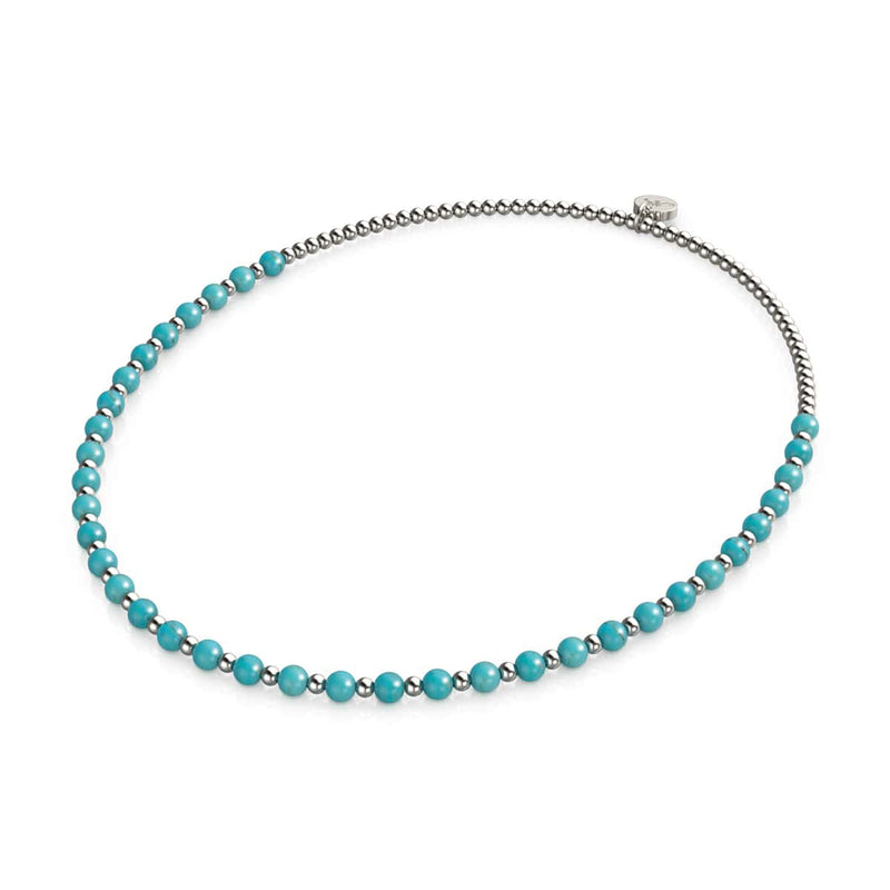 Turquoise x White Gold | Boho Gem Wrap