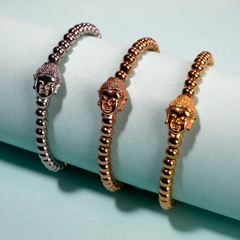 Dharma | 18k Gold | Buddha Charm Bracelet