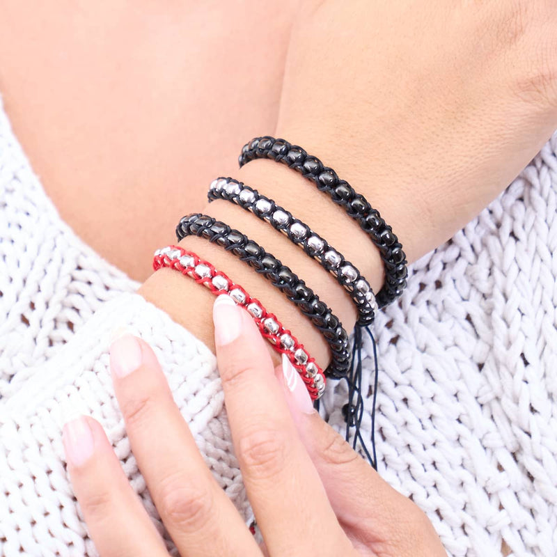 Black x Silver | Catena Links Bracelet