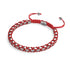 Ruby x Silver | Catena Links Bracelet