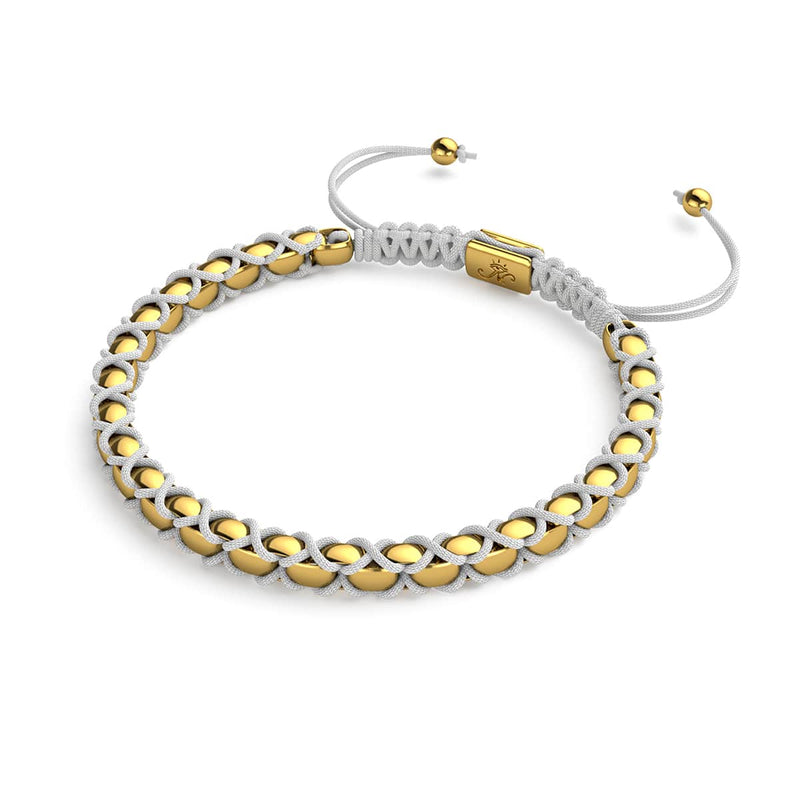 White x Gold | Catena Links Bracelet
