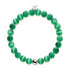 Caterpillar | .925 Sterling Silver | Cheshire Glass Bracelet