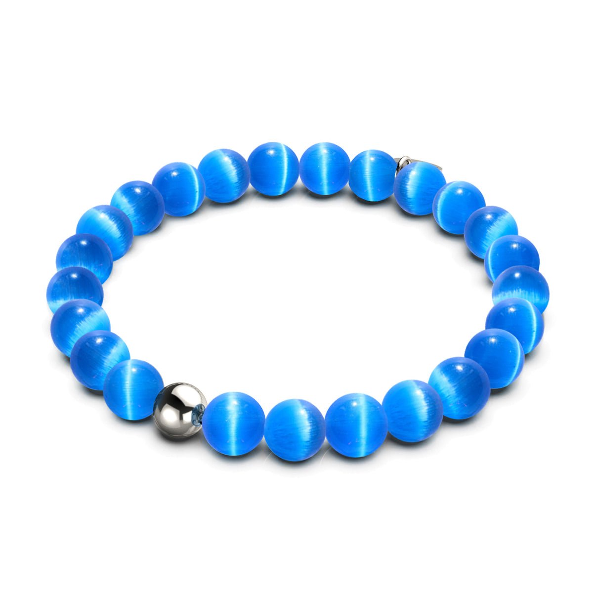 Drink Me Potion | .925 Sterling Silver | Cheshire Glass Bracelet