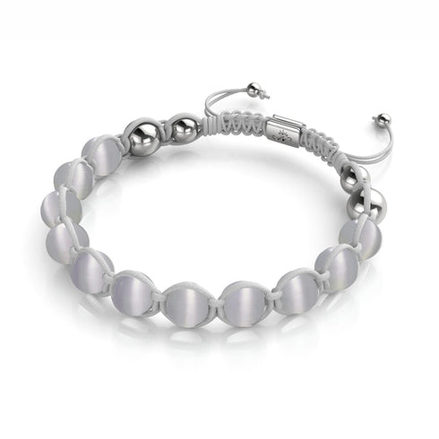 Nimbus | Silver | Cheshire Glass Charmballa Bracelet