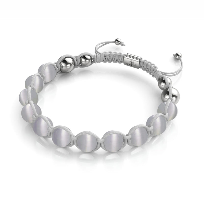 Nimbus | Silver | Cheshire Glass Charmballa Bracelet