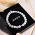 White | .925 Sterling Silver | Cheshire Glass Bracelet