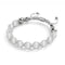White | Silver | Cheshire Glass Charmballa Bracelet