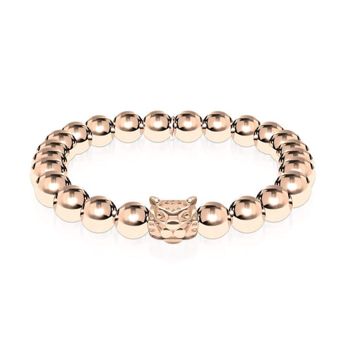 Leopard | 18k Rose Gold | Crystal Cat
