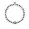 Lucky | Silver | Crystal Dice Charm Bracelet