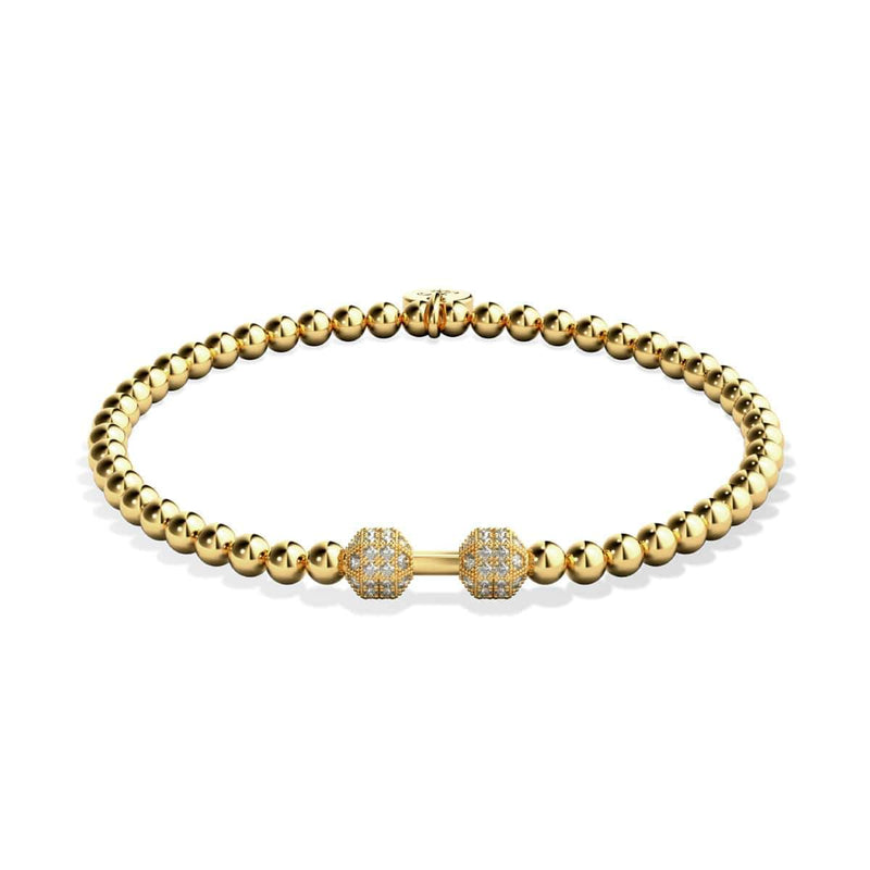 Pump | 18k Gold | Crystal Fitness Bracelet