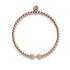 Pump | 18k Rose Gold | Crystal Fitness Bracelet