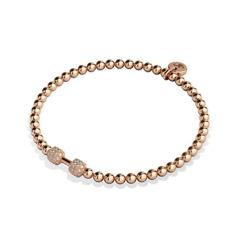 Pump | 18k Rose Gold | Crystal Fitness Bracelet