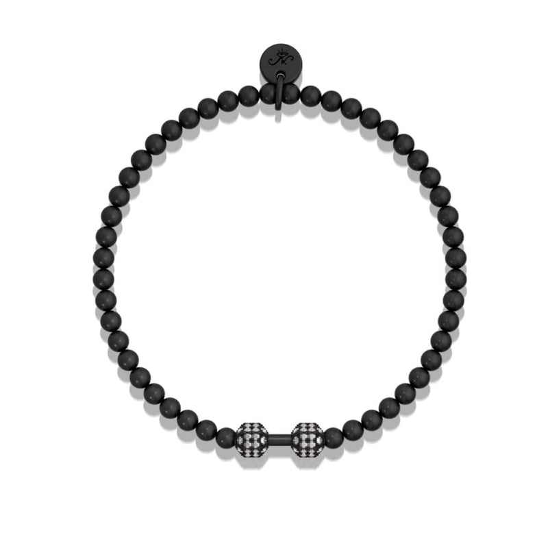 Pump | Gunmetal | Crystal Fitness Bracelet