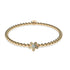 Flower Power | 18k Gold | Crystal Charm Bracelet