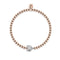 Vixen | 18k Rose Gold & Silver | Crystal Fox Bracelet