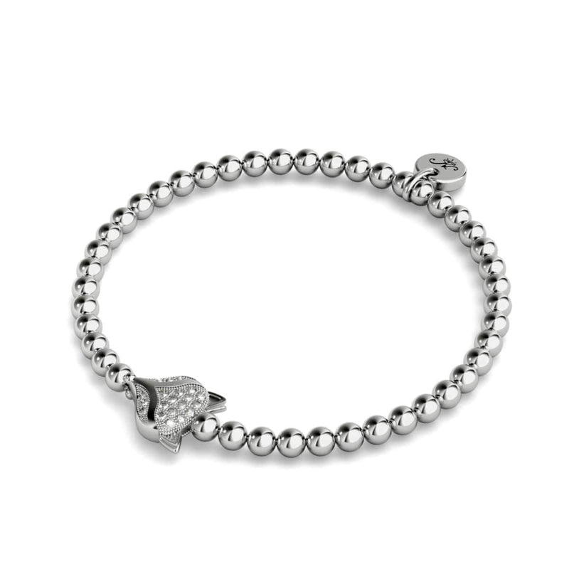 Vixen | Silver | Crystal Fox Bracelet