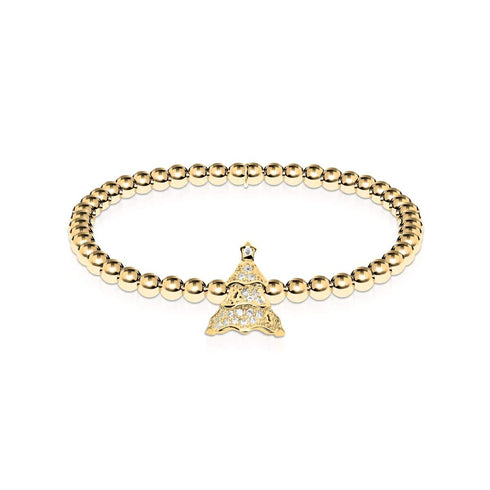 Evergreen | 18k Gold | Crystal Holiday Tree