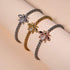 Queen | 18k Gold | Crystal Honeybee Charm Bracelet