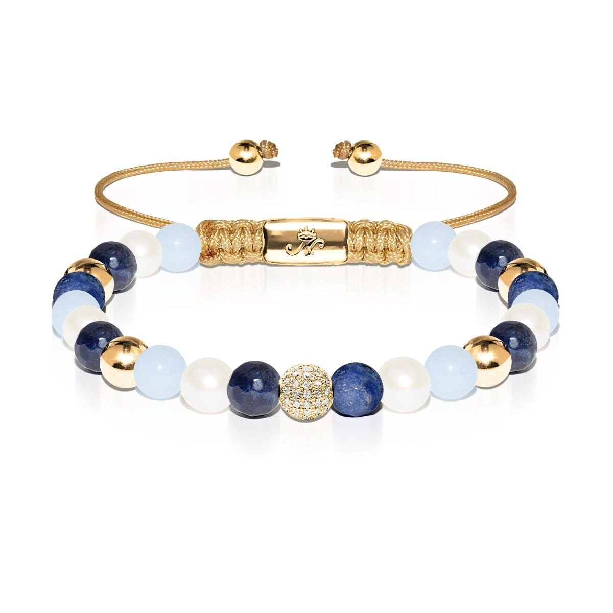 18k Gold | Stone Crystal Kikiballa Bracelet