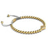 Kite | 18k Gold & Cream | Crystal Macrame Charmballa Bracelet