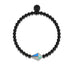 Kite | Gunmetal |  Enamel | Crystal Charm Bracelet