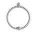 Kite | Silver | Crystal Charm Bracelet