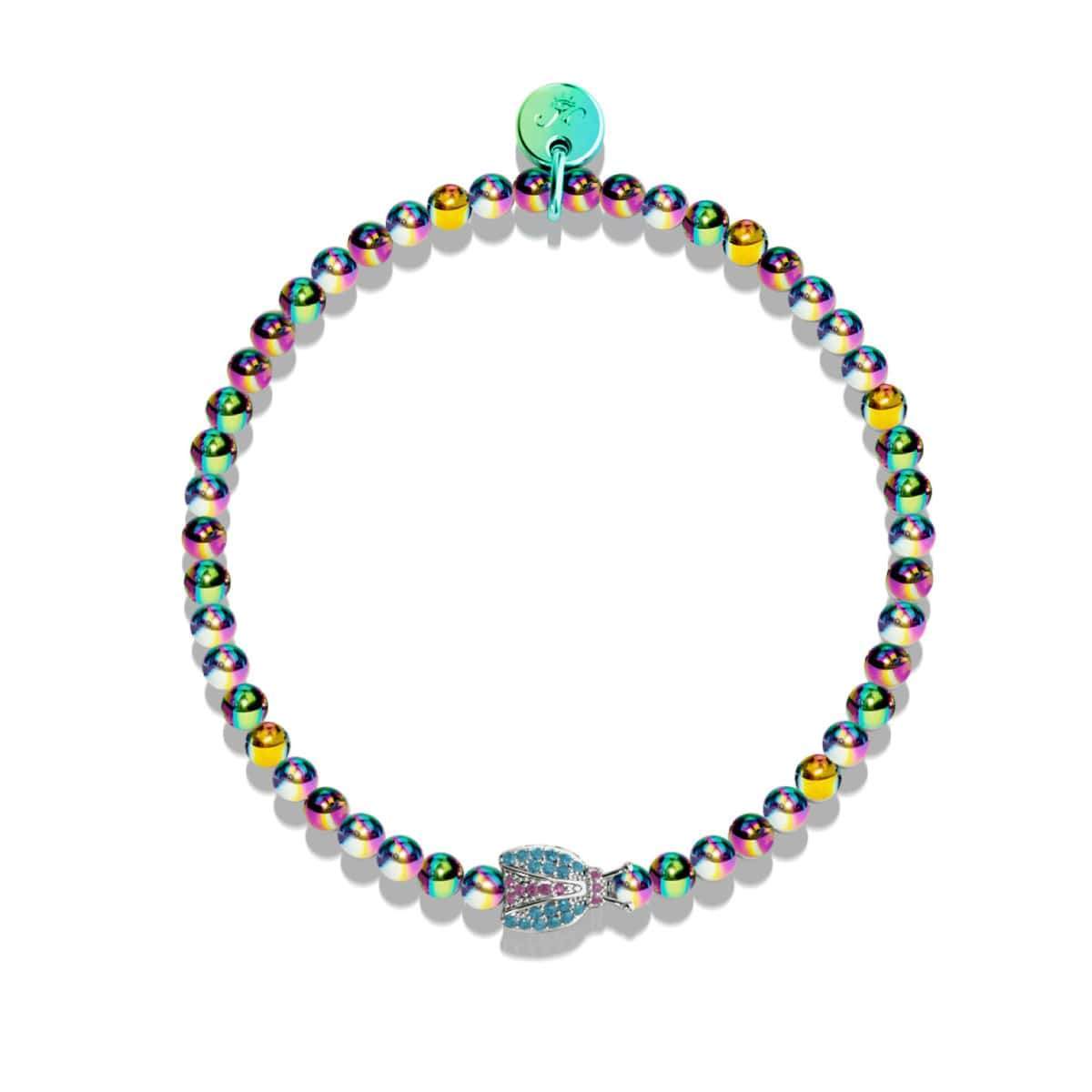 Lucky Bug | Unicorn Silver | Crystal Ladybug