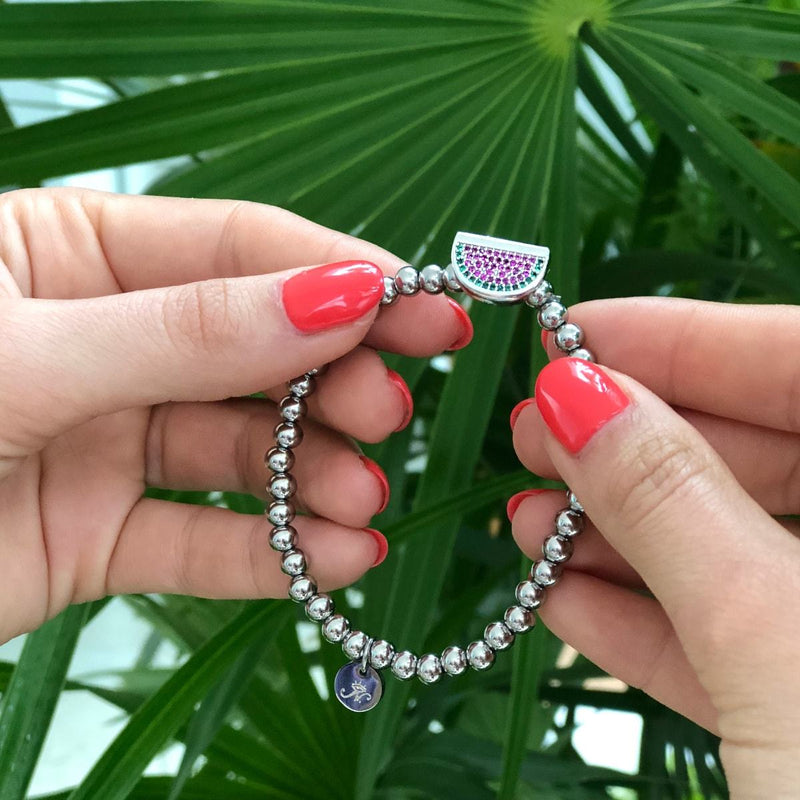 Juicy | Silver | Crystal Melon