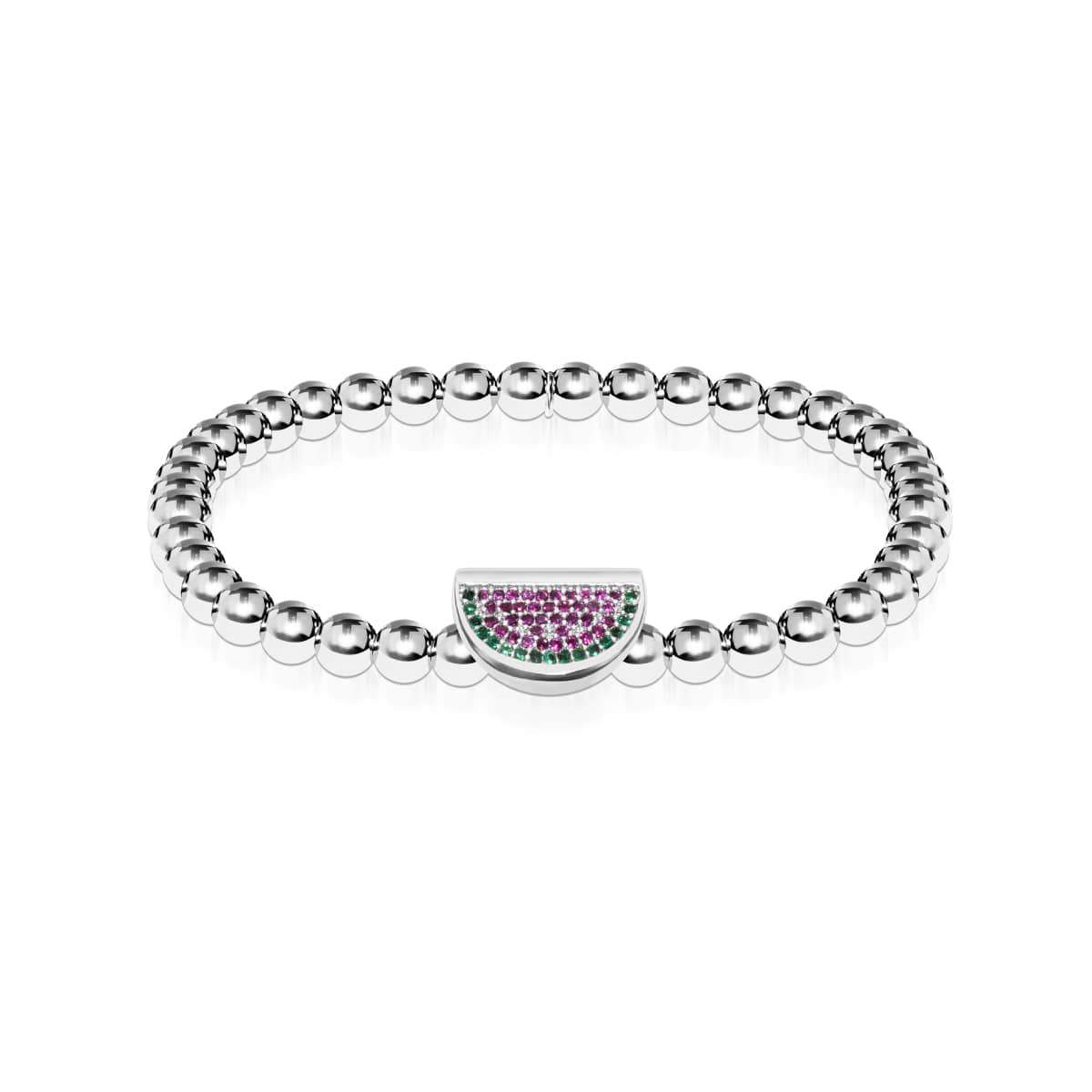 Juicy | Silver | Crystal Melon