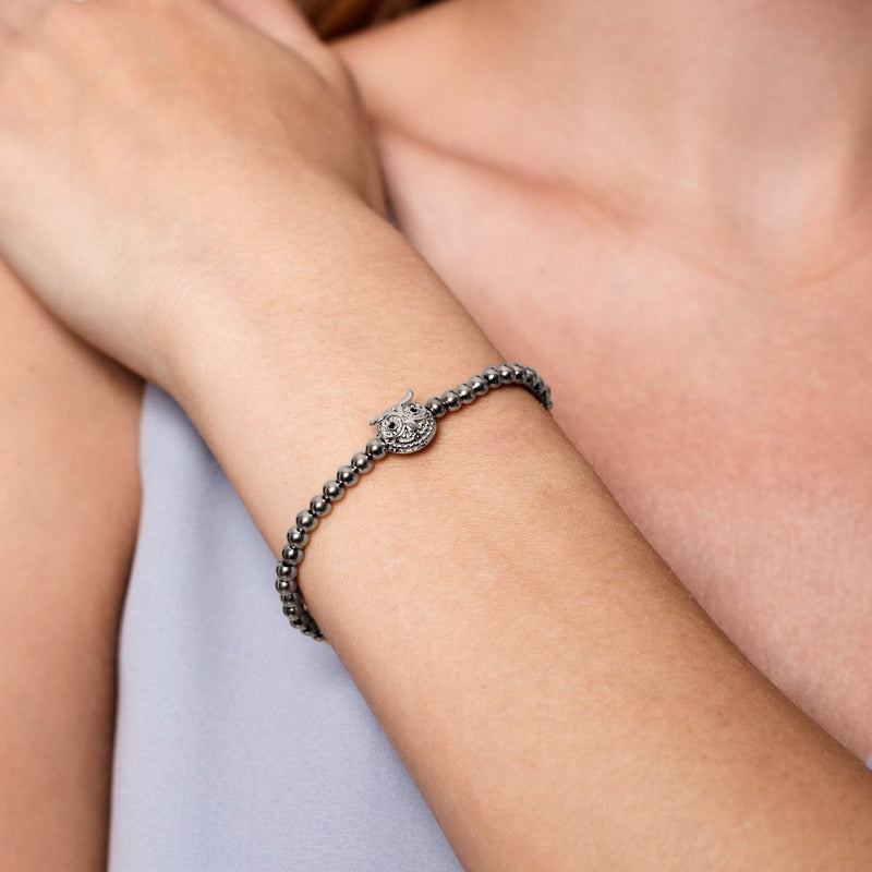 Wisdom | Silver | Crystal Night Owl