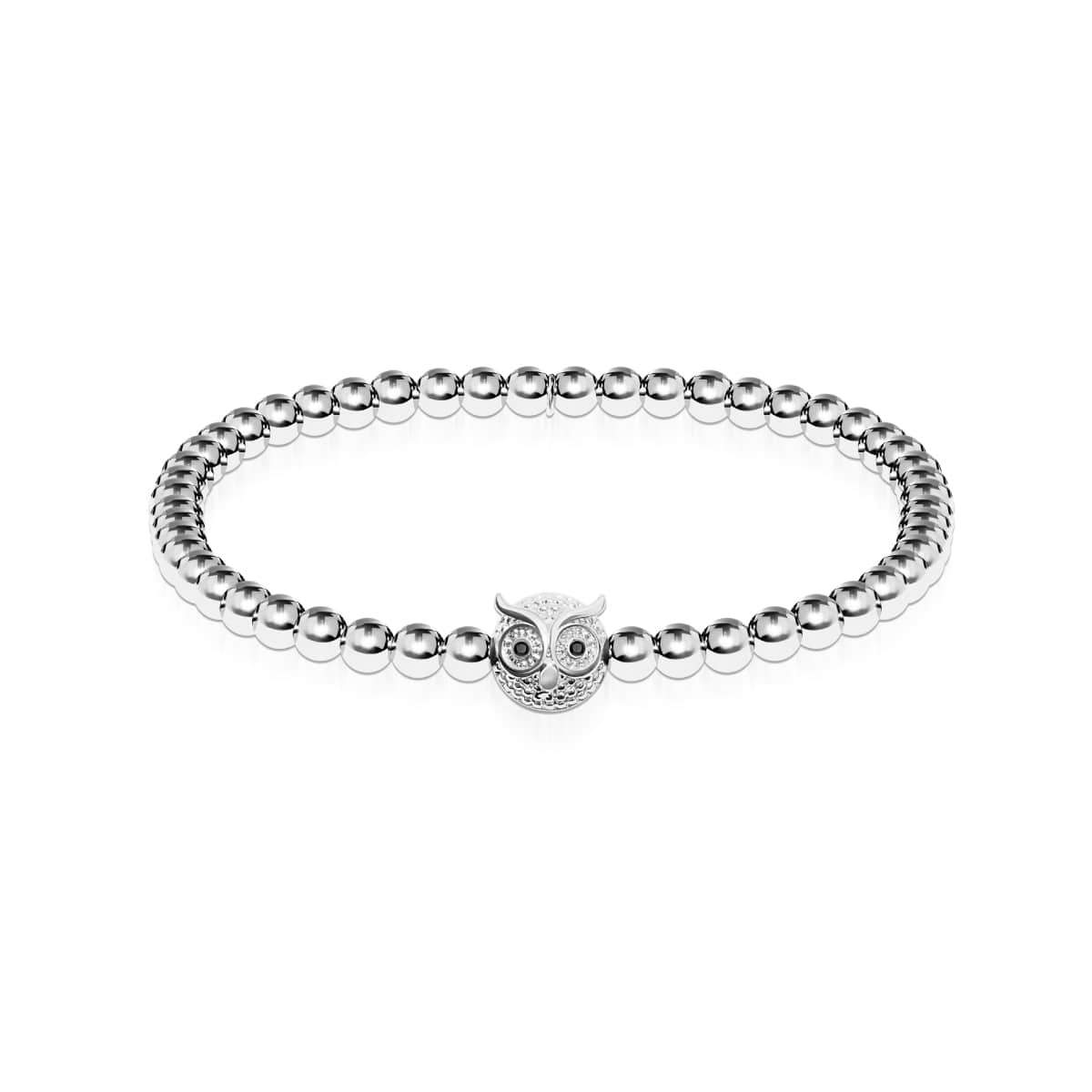 Wisdom | Silver | Crystal Night Owl